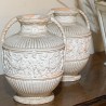 Vintage Pair of Terracotta Greek Style Pots