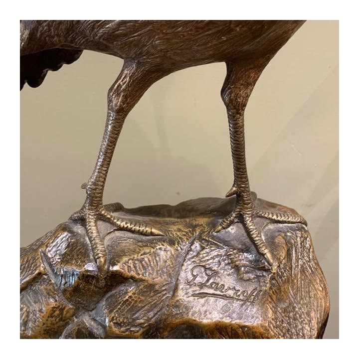 Large Bronze Doré Pheasant