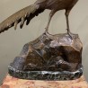 SOLD Large Bronze Doré Pheasant