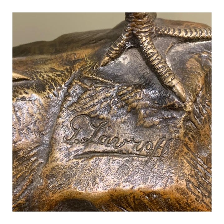 Large Bronze Doré Pheasant