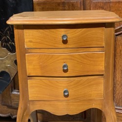 C1950 French Pair of Side Table Mahogany