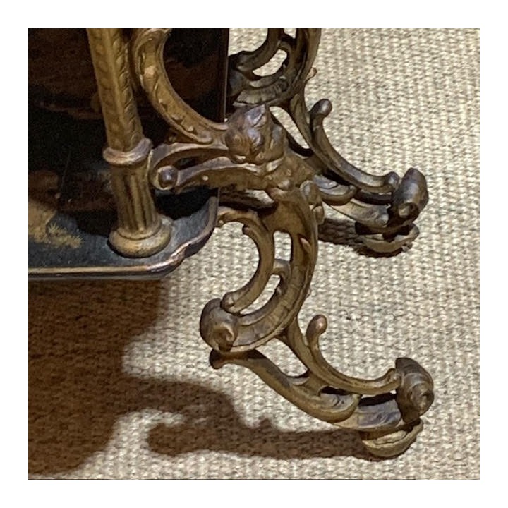 C1920 French Chinoiserie Table Whatnot