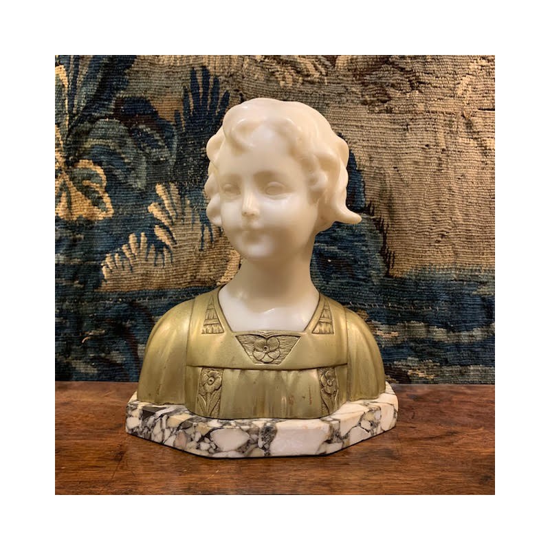 1930's Italian Statue Bust