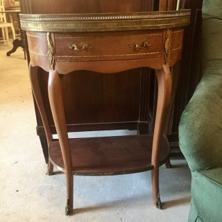 Antique Louis XV Style Marble Topped Console