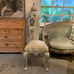 Antique Gustation Set of Chairs Washed Oak