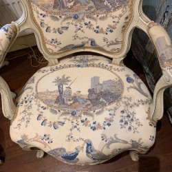 C18th Period French Pair of Fauteuils