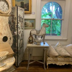 Antique Marble Top Table