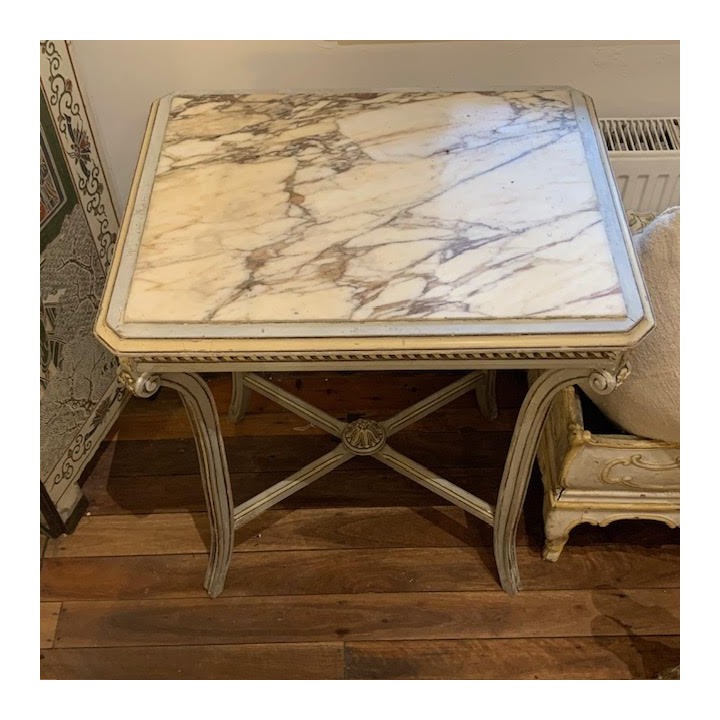 Antique Marble Top Table