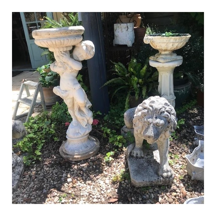 Vintage Standing Jardiniere