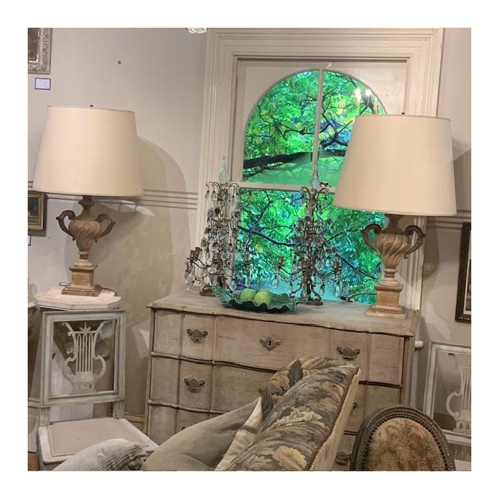 Vintage Large Pair of Tables Lamps