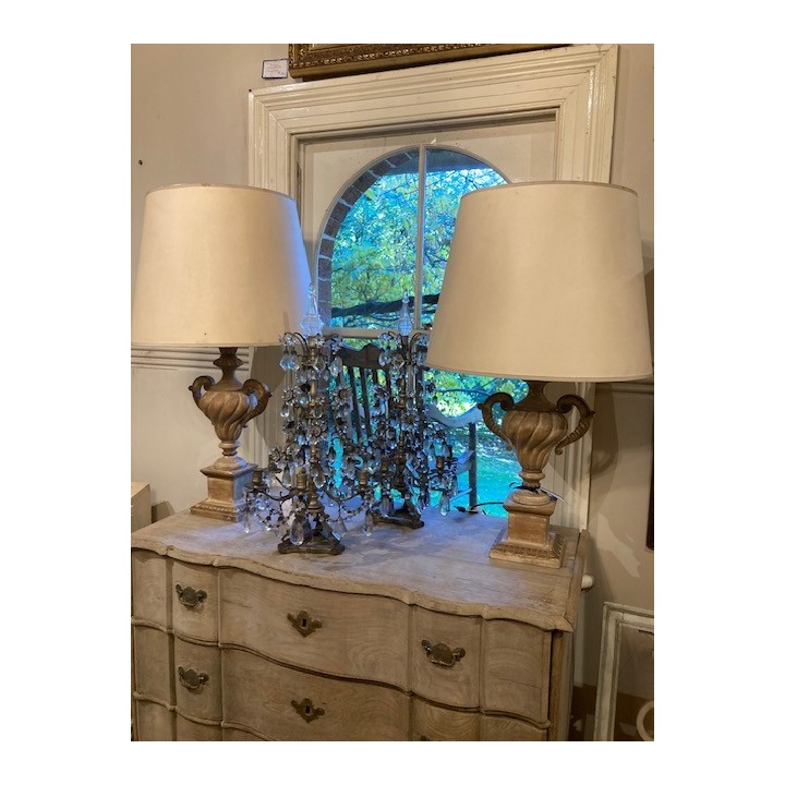 Vintage Large Pair of Tables Lamps