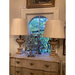 Vintage Large Pair of Tables Lamps