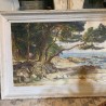 Vintage Oil on Canvas Landscape