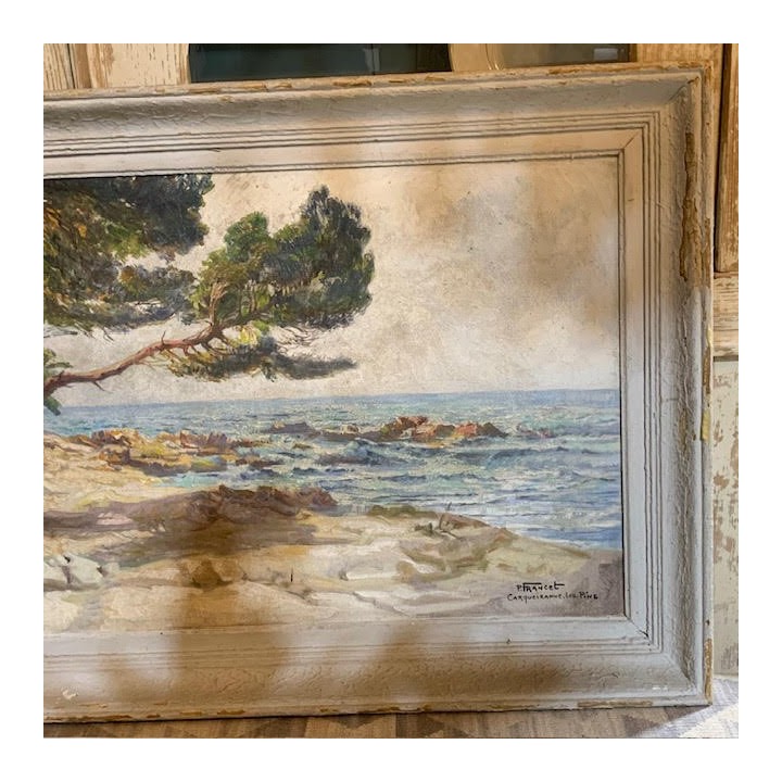 Vintage Oil on Canvas Landscape