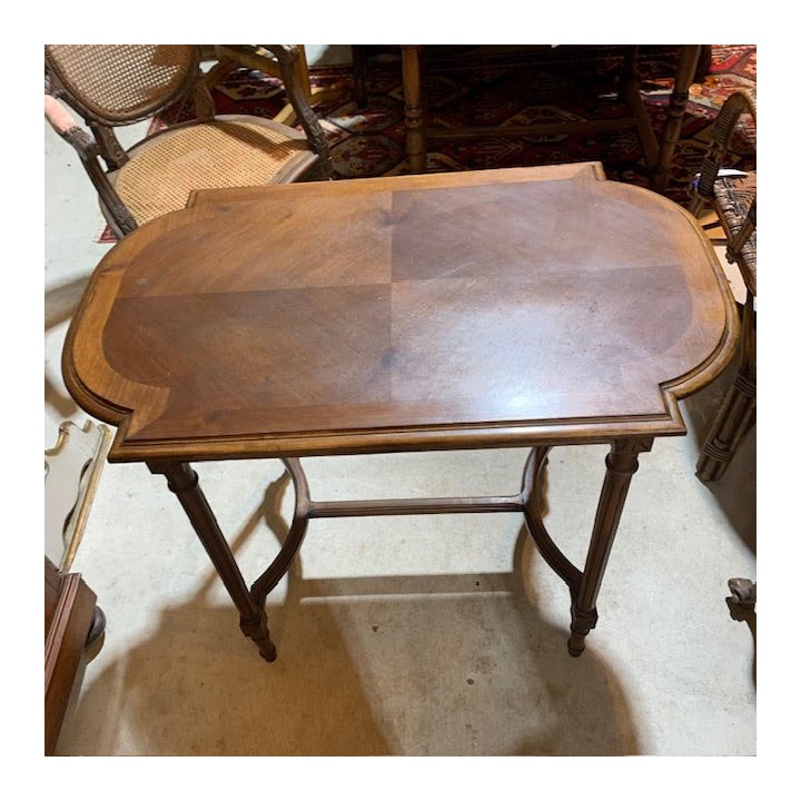 Antique French Walnut Table Style Louis XVI Style