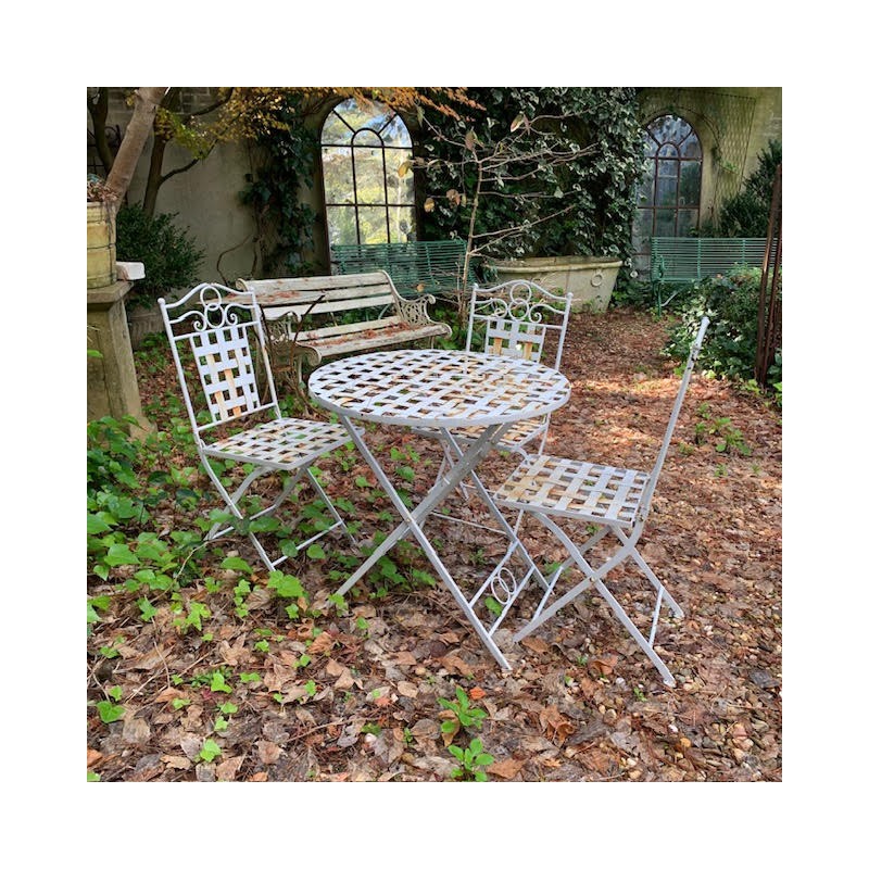 Vintage French Garden Patio Garden Set