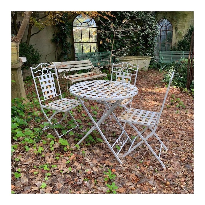 Vintage French Garden Patio Garden Set