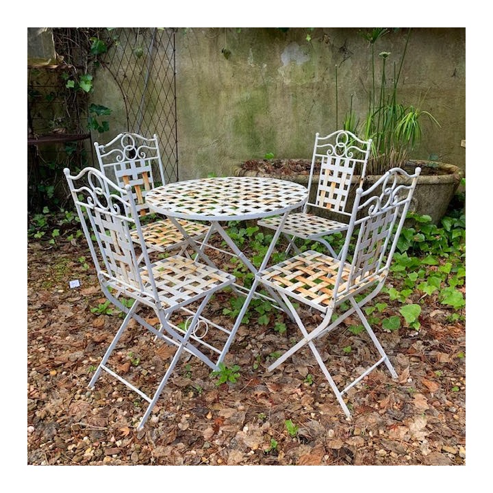 Vintage French Garden Patio Garden Set