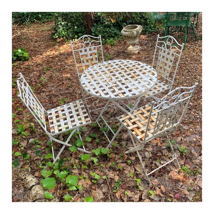 Vintage French Garden Patio Garden Set