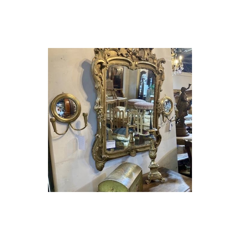 C1910 Pair of Mirror Sconces