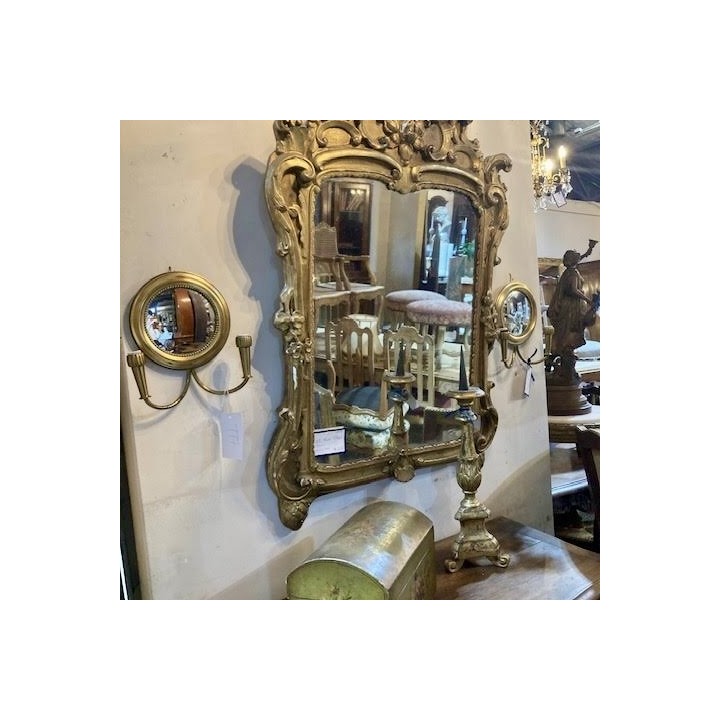 C1910 Pair of Mirror Sconces