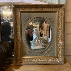 C19th French Framed Mirror