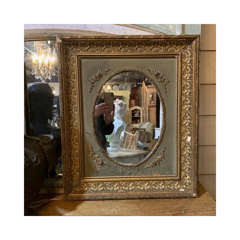 C19th French Framed Mirror