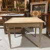 C1900 French Louis XVI Style Wash Oak Occasional Table