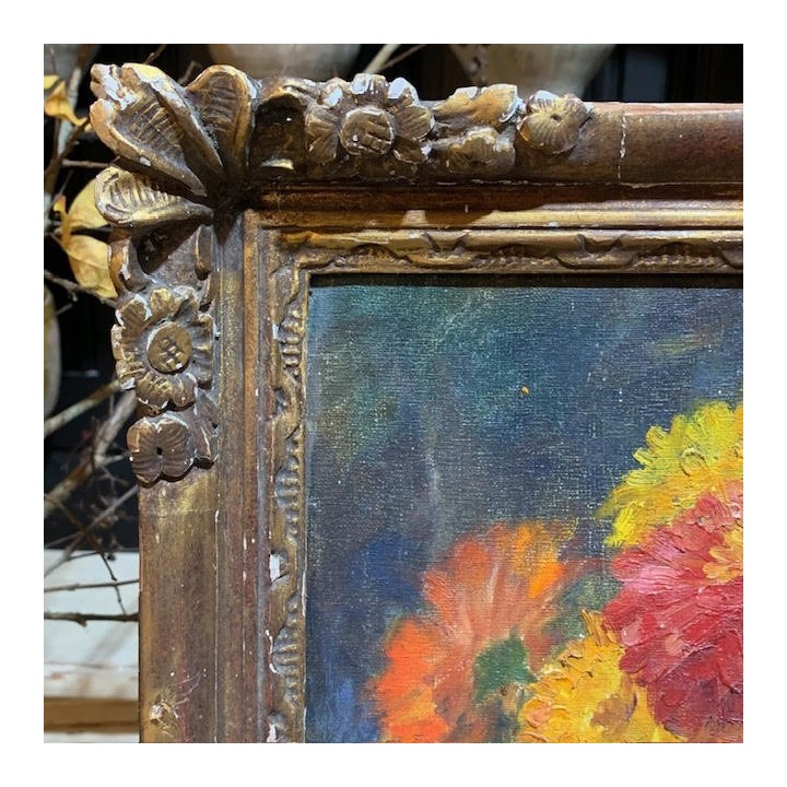 C1940 Still Life Oil on Canvas 460 X 560