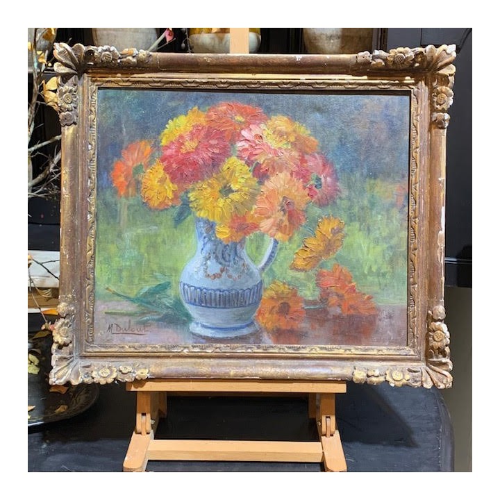 C1940 Still Life Oil on Canvas 460 X 560