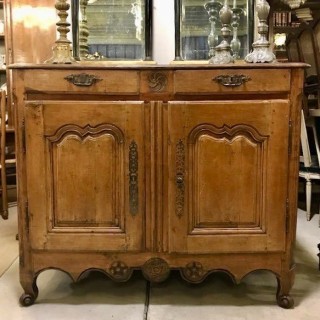 SOLD Period C18th Louis XV Buffet in Cherrywood