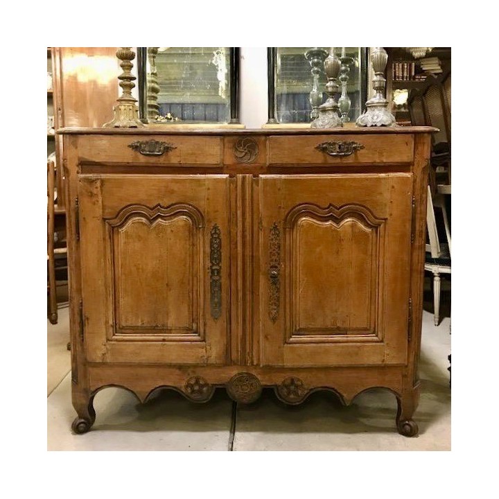 SOLD Period C18th Louis XV Buffet in Cherrywood