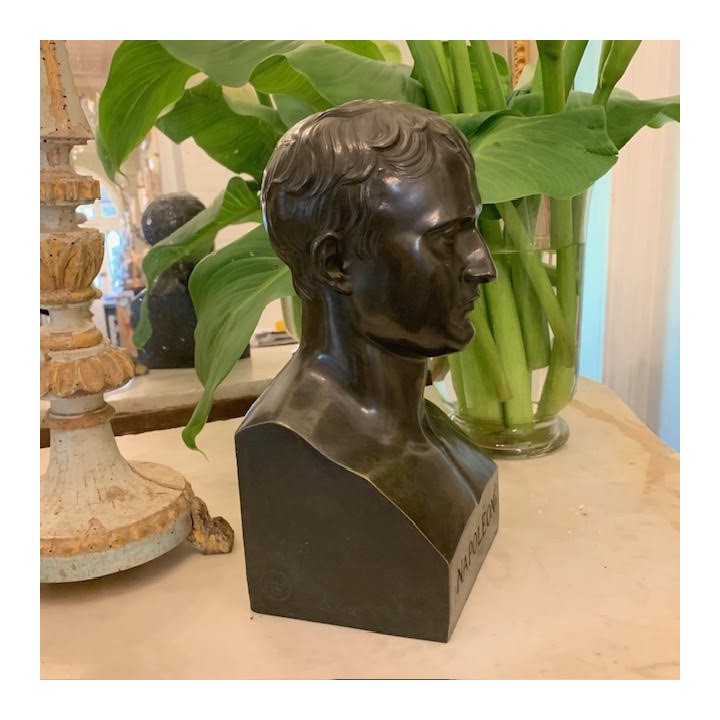 French C1900 Napoleon Bust