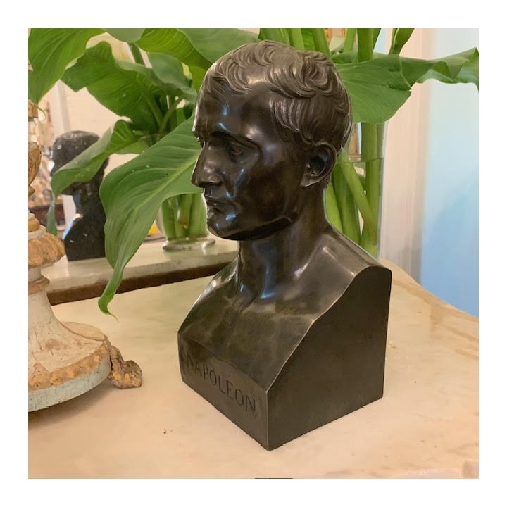 French C1900 Napoleon Bust