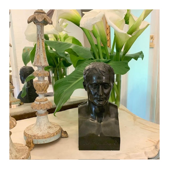 Antique Bronze Bust French