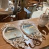 C1900 -1910 French Rococo style Matching Mirrored Sconces