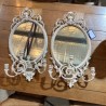 C1900 -1910 French Rococo style Matching Mirrored Sconces