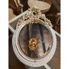 SOLD C1900 French Oval Mirror