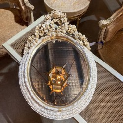 SOLD C1900 French Oval Mirror