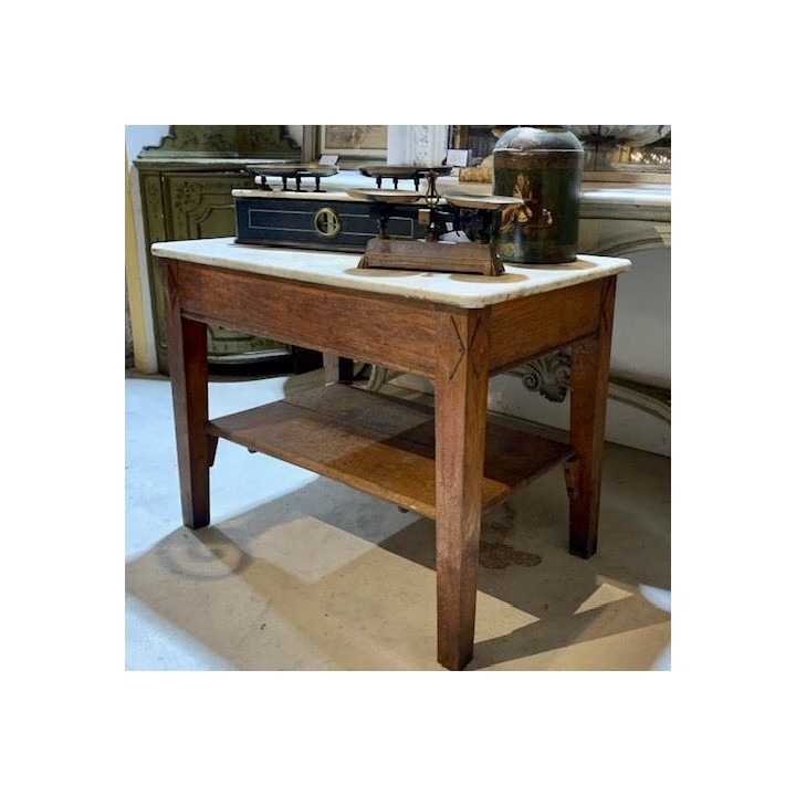 Antique French Patisserie Table Directoire Period