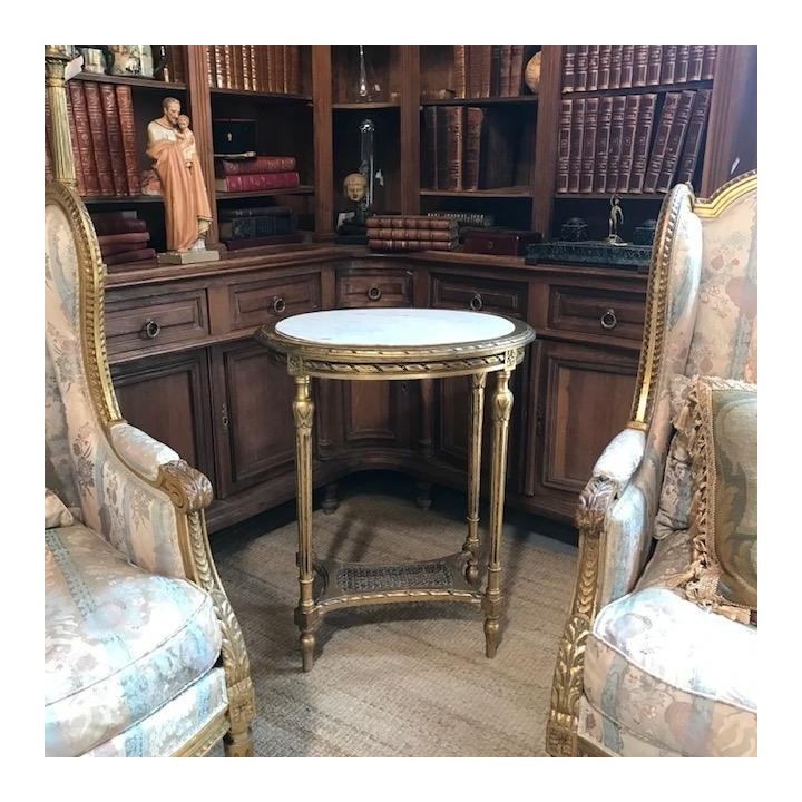 C1900 French Louis XVI Style Occasional Table