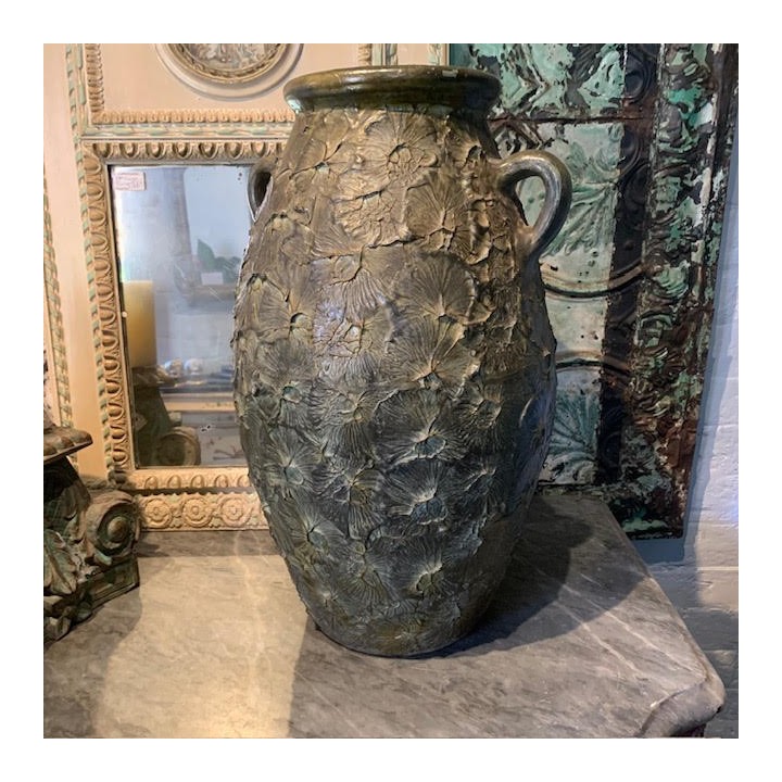 C1950 Artisan Pottery Large Pot