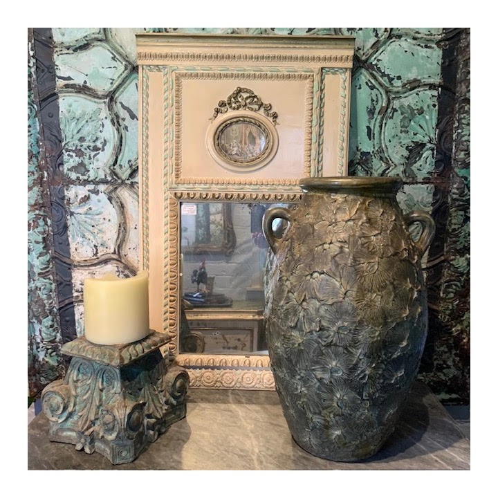 C1950 Artisan Pottery Large Pot