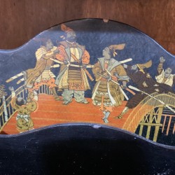 SOLD C1940 Chinoiserie Letter Rack