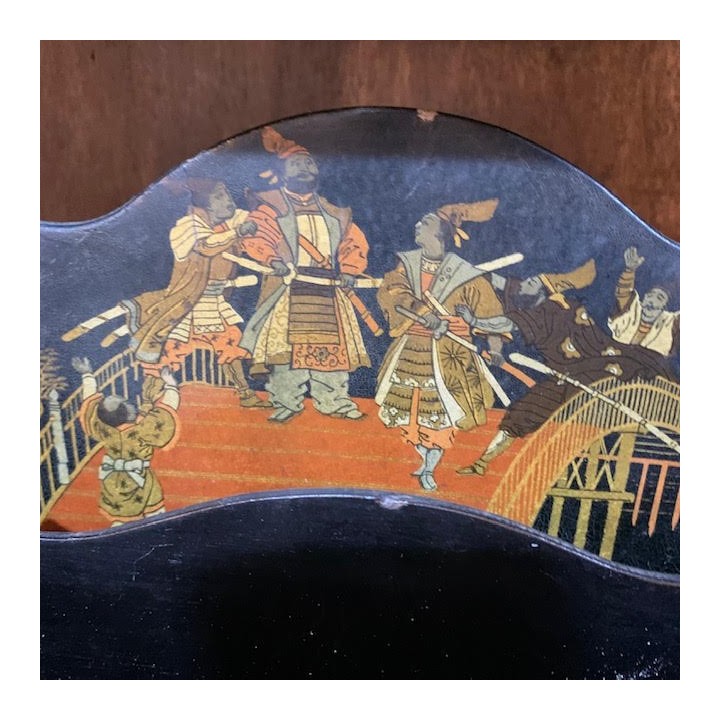 SOLD C1940 Chinoiserie Letter Rack