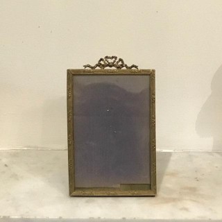 Napoleon III French Bronze Doré Picture Frame