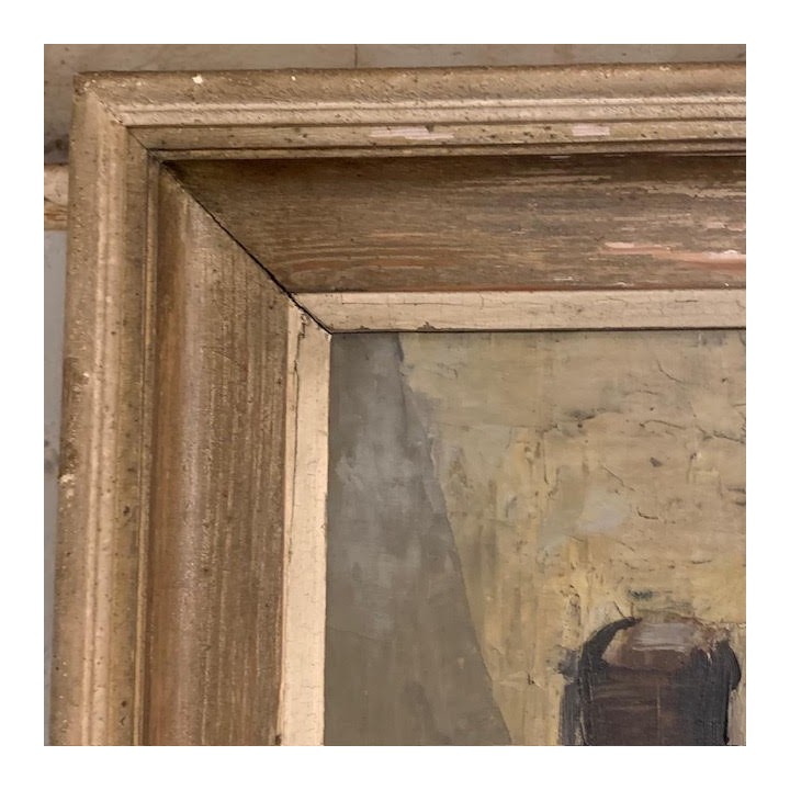 C1940 French Oil on Canvas