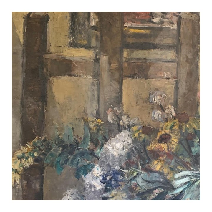 C1940 French Oil on Canvas