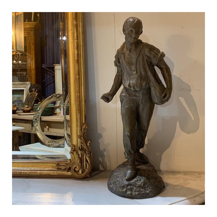 French Spelter Statue