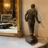 C19th French Spelter Le Moisonnier